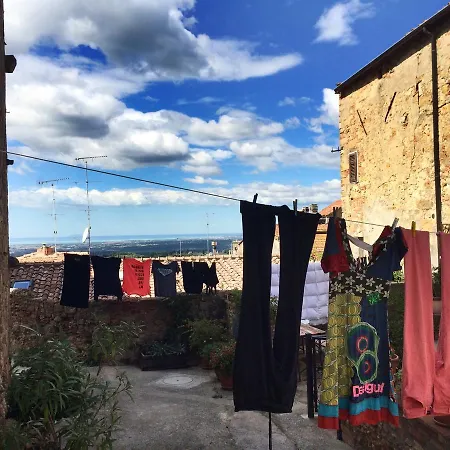 Podere Morena With Sea View, Private Garden, By Toscanatour Luca Lejlighed