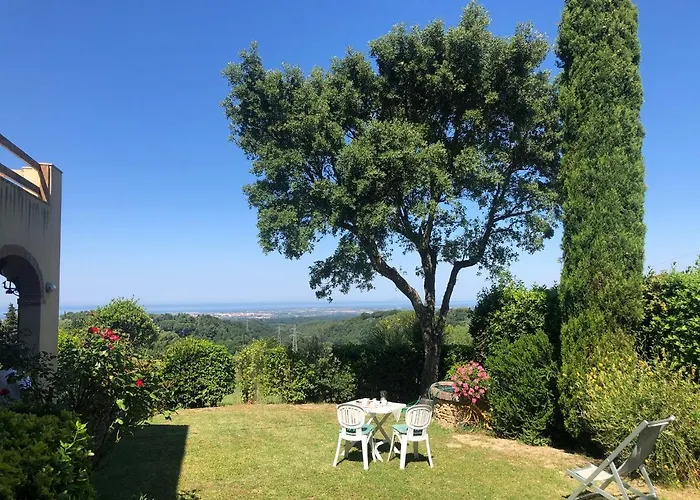 Podere Morena With Sea View, Private Garden, By Toscanatour Luca