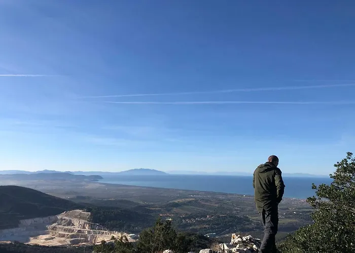 Podere Morena With Sea View, Private Garden, By Toscanatour Luca דירה